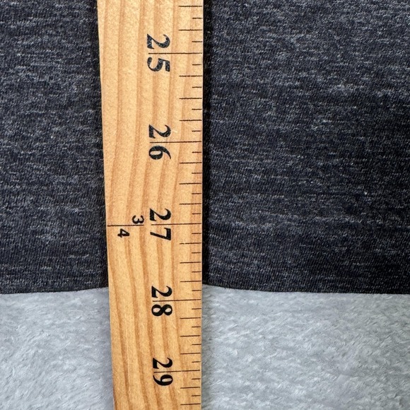 Polo Ralph Lauren Shirt Mens Medium Black Heather V Neck Pony Logo Short Sleeve - Picture 6 of 8